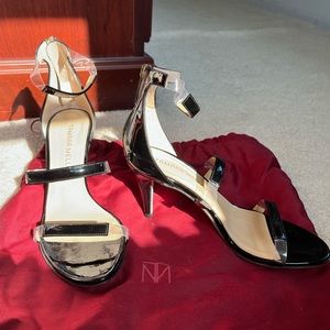 NEW! Tamara Mellon Frontline sandal 35.5 3inch heel